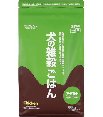 Amazon.co.jp: アニマル・ワン 犬の雑穀ごはん 機能性プラス ライト