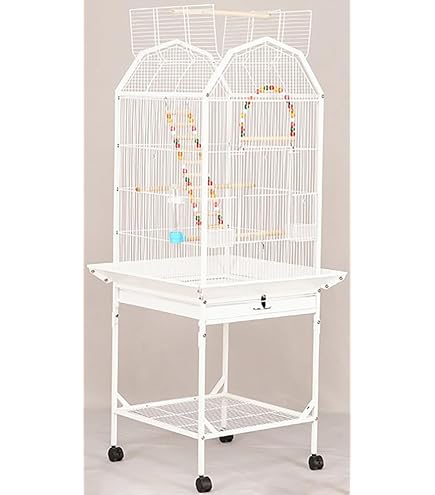 Amazon | Nagine 鳥かご 大型 鳥ケージ 61.5*43*150cm インコ オウム