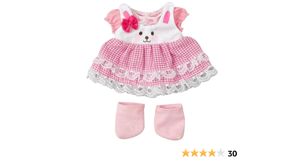 Amazon メルちゃん きせかえセット うさちゃんワンピ ドレス アクセサリー おもちゃ