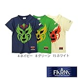 【SiShuNon/FARM】ファーム マスクマン 半袖Tシャツ 120 4 ネイビー