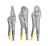 Stanley 94-960 3-Piece Locking Pliers Set [並行輸入品]