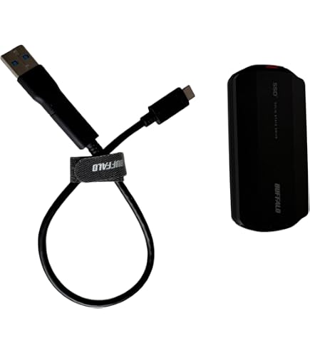 Amazon | バッファロー SSD-PHP2.0U3-BA [PC対応 USB3.2A/C対応 SSD