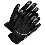 Bob Dale 20-1-104-XS Performance Glove with Synthetic Leather Palm, X-Small, Black by Bob Dale
