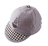 (よキーよ)Yokeeyo ベビー用ハット 子供野球帽 ハンチング 鳥打帽 赤ちゃん キャップ 平つば ジャンクの模様 プリント 刺繍 男の子 女の子 紫外線 UVカット 日よけ止め 日焼け防止 マス