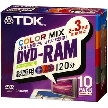 DVD-RAM120分 ＴＤＫ&maxell 40枚 Amazon.co.jp: TDK DVD-RAM録画用 2~3倍速対応ノンカートリッジ120分