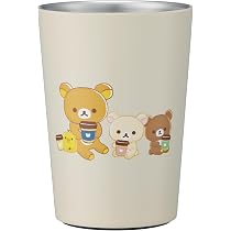 リラックマ おでかけぬいぐるみキーホルダー　コーヒータンブラー風 Amazon.co.jp: スケーター(Skater) コンビニ コーヒー ステンレス
