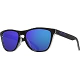Oakley (オークリー) メンズ Oo9245 Frogskins ローブリッジフィット スクエア サングラス