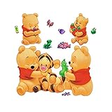 Gadfly- Winnie the Pooh and Tigger Stick Nursery/baby Wall Sticker Decal by GADFLY