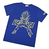 半袖Tシャツ ドラゴンボール超 スーパー 孫悟空 ベジータ スーパーサイヤ人 ゴッド 子供用 キッズ ジュニア fo-ht07 160 K柄