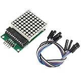 MAX7219 ドットマトリックスモジュールDIYキット コントロールディスプレイ LED DIY デュポンケーブルで