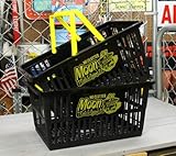 ムーンアイズ（MOONEYES） ショッピングバスケット ブラック サイズL ２個セット＿SB-MG671BK2P-MON