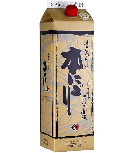 Amazon.co.jp: 芋焼酎 黒飫肥杉 25度 パック 1800ml 1.8L × 1ケース