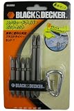 ブラックアンドデッカー(BLACK+DECKER) 両頭スクリュードライバー 6本セット B43002