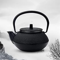 Amazon | 鉄瓶 南部鉄瓶 鉄やかん ih対応 直火可 茶こし付き 鉄器急須 