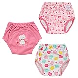 西松屋 EFD 3枚組3層トレーニングパンツ（カラフル猫）【80cm・90cm・95cm・100cm】 ベビー ベビーサイズ 女の子 95