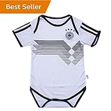 ドイツベビースーツホームNational Team Bodysuits 9 – 18ヶ月の幼児Onesizeホワイト
