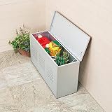 薄型ベランダ収納ベンチ 幅90cm 517016