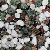 乾燥砂利 五色（ごしき）（20ｋｇ）（10袋セット）マツモト産業