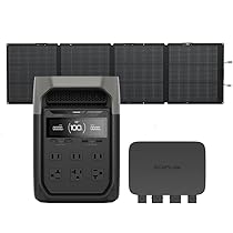 Amazon | EcoFlow DELTA 3 ポータブル電源 と 800W 走行充電器 と220W