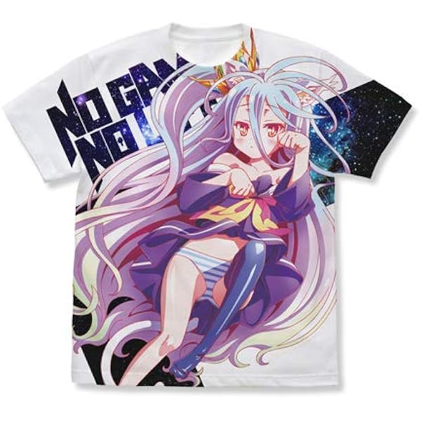 最終値下げ ノーゲームノーライフ 白フルグラフィックパーカー キャラクターグッズ Luhacovice Cz