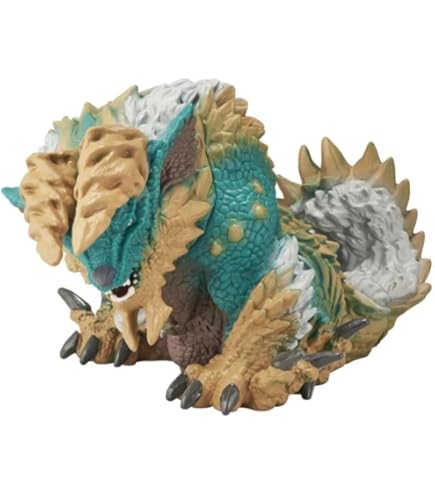 モンハン 鎮座獣 フィギュア ジンオウガ リオレウス 2種8体セット モンスターハンター」より「リオレウス」と「ジンオウガ」が