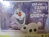アナと雪の女王 ブランケット 毛布 オラフ　80cm×120ｃｍ