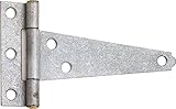 MINTCRAFT LTH-G06-C23L T Hinge Light Duty Galvanized 6-Inch with Brass Pin [並行輸入品]