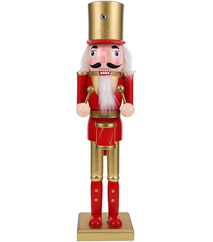 Amazon.co.jp: 未塗装の木製くるみ割り人形 | 写真 クリスマス木製