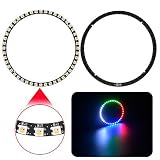 WS2812B 48 LEDs Ring 5050 RGB+Warm White LED Ring Lamp Light with Integrated Driver DC5V [並行輸入品]