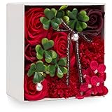 ソープフラワー フラワー 創意花かごギフトボックス 誕生日　母の日　記念日　先生の日　バレンタインデー　昇進　転居など最適としてのプレゼント