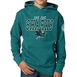 NHL San Jose Sharks Playballパーカージャケット、Shark 's Teal L グリーン