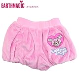 EARTHMAGIC(アースマジック)「クマしっぽ付き」ファーブルマ・ペールピンク 【1603】 【C】 F(80～90センチ) ペールピンク(27)