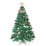 LEOHOME クリスマスツリー リアル ニードツリー 150cm 枝数450本 枝大幅 高濃密度 組立簡単 収納便利 クリスマス飾り プレ