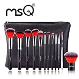 LuCoOファッション12pcs Professional Cosmetic Eyebrowシャドウブラシセットメイクアップコスメティックポーチケース approx 13~15cm ホワイト LUC-