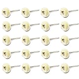 ノーブランド品 コットンバフ ホイール型 【2.35mm軸】20個入り