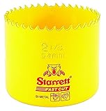 Starrett FCH0218-G HSS Fastcut Holesaw, 2-1/8 by Starrett