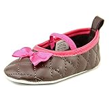 Luvable Friends Quilted ベビー 米国 6-12 Months ブラウン メアリージェーンズ [並行輸入品]