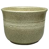 国産鉢 和鉢 白ボカシ花鉢 7号