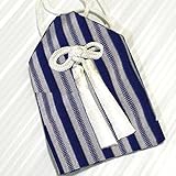 七五三 お守り袋 男児棒縞柄お守り袋 2色 /紺
