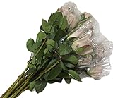(スマイル)smile asca バラ 造花 薔薇 ローズ 手作りブーケ フラワーアレンジ インテリア 装飾 ギフト 15本セット 全4色 (イエロー・ピンク・ホワイト・パープル) (パープル)