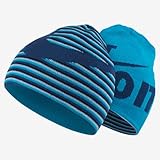 NIKE ナイキ キッズ用サイズ ブルービッグスウィッシュロゴJUST DO ITリバーシブルビーニー ニット帽子 [並行輸入品]