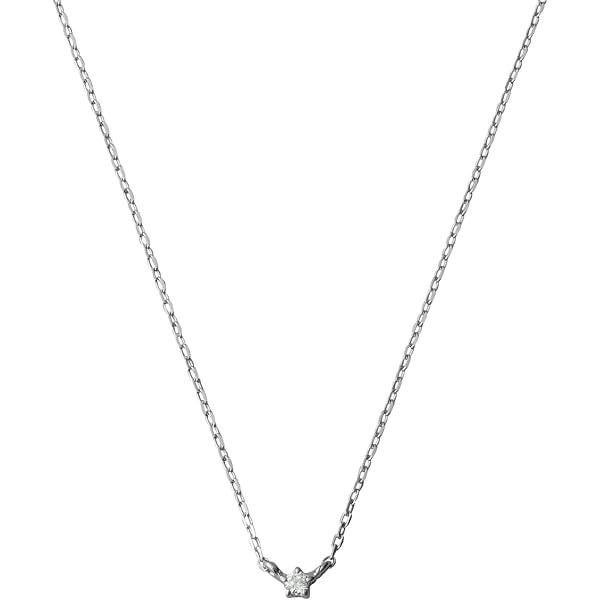 Amazon | (エテ) ete K10YGペア クレセントムーン ネックレス 761407