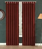 Brielle Mirage Tab Top Panel, 84", Spice