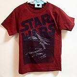 REDDECCO(レッドデコ) STARWARSスターウォーズ ボーイズ Tシャツ 4 黒X赤 [並行輸入品]