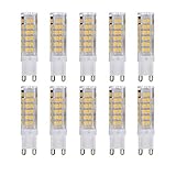 Generic 5W Cold White SMD 2835 LED Chip AC 110V 120V G9 LED Bulb Lighting for Home Pack of 10 [並行輸入品