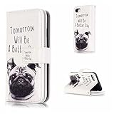 UNEXTATI iPhone 7 Plus ケース 高品質 PUレザー 手帳型ケース 保護カバー カード収納 液晶保護 防塵 Apple iPhone7 Plus 用 Case Cover (P2 