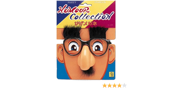 Amazon Dxひげメガネ ジョーク どっきり おもちゃ