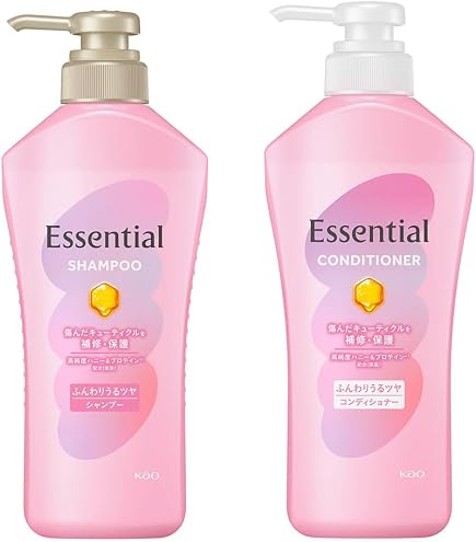 Amazon | 花王(Kao) エッセンシャル しっとりまとまる シャンプー