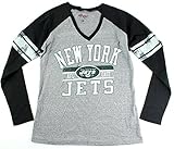 NFLレディースg-iii 4herトリブレンドアンティークロゴVネック長袖Tシャツ L