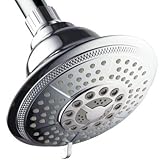 HotelSpa high-power ultra-luxury 7-setting大5インチshower-head withクイック接続製造元からトップブランド。角度調節可能なヘッド水を保存経済と一